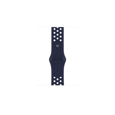 Apple Nike - Band for smart watch - 140-210 mm - midnight navy, mystic navy - for Watch (42 mm, 44 mm, 45 mm) - 0