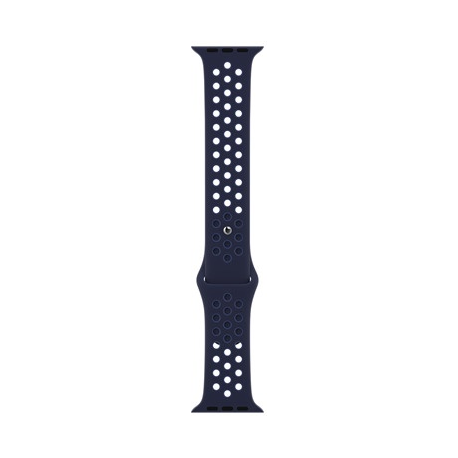 Apple Nike - Band for smart watch - 140-210 mm - midnight navy, mystic navy - for Watch (42 mm, 44 mm, 45 mm) - 1