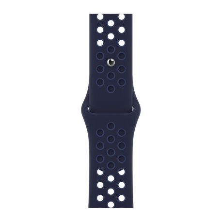 Apple Nike - Band for smart watch - 140-210 mm - midnight navy, mystic navy - for Watch (42 mm, 44 mm, 45 mm) - 2