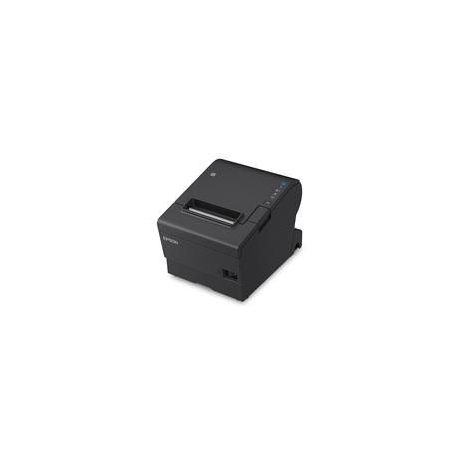 Epson TM T88VII (112A0) - Receipt printer - thermal line - Roll (7.95 cm) - 180 x 180 dpi - up to 500 mm / sec - USB 2.0, LAN, serial, USB 2.0 host - cutter - black - 0