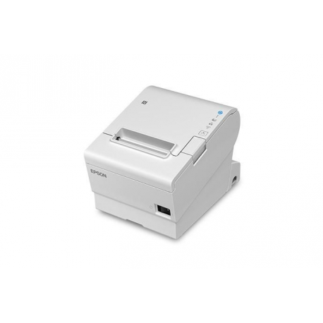 Epson TM T88VII (131) - Receipt printer - thermal line - Roll (7.95 cm) - 180 x 180 dpi - up to 500 mm / sec - USB 2.0, LAN, PoweredUSB, USB 2.0 host - cutter - white - 0