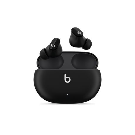 Beats Studio Buds - True wireless earphones with mic - in-ear - Bluetooth - active noise cancelling - black - for 10.2-inch iPad; 10.5-inch iPad Air; 10.9-inch iPad Air; iPhone 11, 12, SE; TV HD - 0
