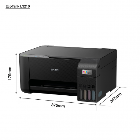 EPSON L3210 MFP ink Printer 3in1 print copy scan up to 10ppm