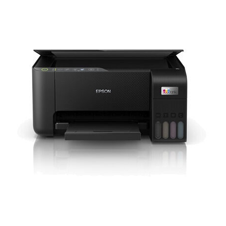 Epson L3250 - Multifunction printer - colour - ink-jet - refillable - A4 (210 x 297 mm) (original) - A4 / Legal (media) - up to 10 ppm (printing) - 100 sheets - USB, Wi-Fi - black - 0