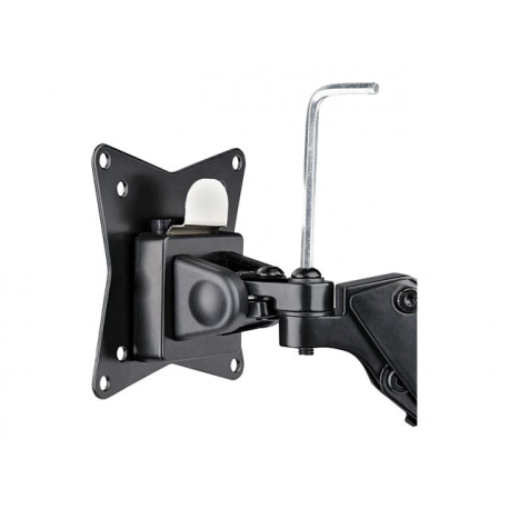 StarTech.com Desk Mount Monitor Arm for Single VESA Display up to 32" or 49" Ultrawide 8kg / 17.6lb, Full Motion Articulating & Height Adjustable w / Cable Management, C-Clamp, Grommet Mount - Single Monitor Arm (ARMPIVOTE2) - Mounting kit (arm assembly, VESA mount) - for Monitor (full-motion adjustable arm) - solid steel - screen size: 32"-49" - desk-mountable - 3