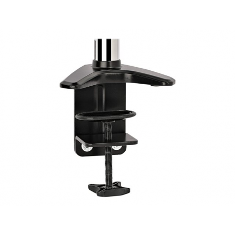 StarTech.com Desk Mount Monitor Arm for Single VESA Display up to 32" or 49" Ultrawide 8kg / 17.6lb, Full Motion Articulating & Height Adjustable w / Cable Management, C-Clamp, Grommet Mount - Single Monitor Arm (ARMPIVOTE2) - Mounting kit (arm assembly, VESA mount) - for Monitor (full-motion adjustable arm) - solid steel - screen size: 32"-49" - desk-mountable - 6