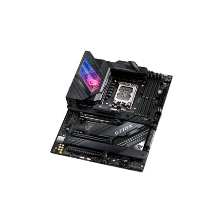 ASUS ROG STRIX Z690-E GAMING WIFI - Motherboard - ATX - LGA1700 Socket - Z690 Chipset - USB-C Gen2, USB 3.2 Gen 1, USB 3.2 Gen 2, USB-C Gen 2x2 - 2.5 Gigabit LAN, Bluetooth, Wi-Fi - onboard graphics (CPU required) - HD Audio (8-channel) - 6