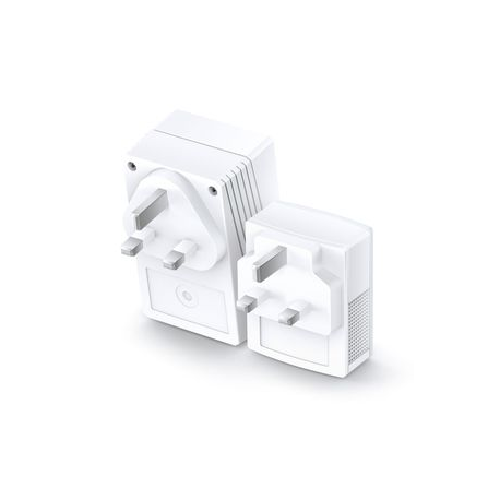 TP-Link TL-WPA4220KIT AV500 2-Port Wifi Powerline Adapter Starter Kit - Powerline adapter kit - HomePlug AV (HPAV) - 802.11b / g / n - wall-pluggable - 2