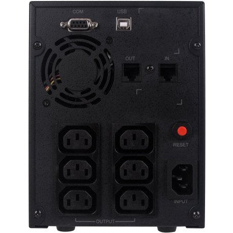 CyberPower Value 2200EILCD - UPS - 1320 Watt - 2200 VA - 9 Ah - RS-232, USB - output connectors: 6 - 1