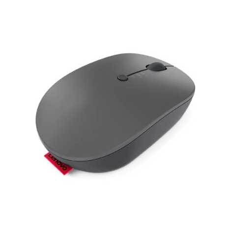 Lenovo Go Multi-device - Mouse - blue optical - 3 buttons - wireless - 2.4 GHz, Bluetooth 5.0 - USB-C wireless receiver - storm grey - for ThinkCentre M70q Gen 2; ThinkPad E14 Gen 4; E15 Gen 4; X1 Carbon Gen 10; ThinkStation P360 - 2