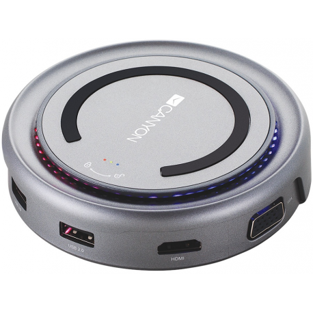 Canyon DS-7 - Docking station - USB-C - VGA, HDMI - 0