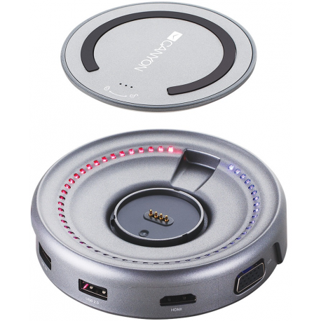 Canyon DS-7 - Docking station - USB-C - VGA, HDMI - 1