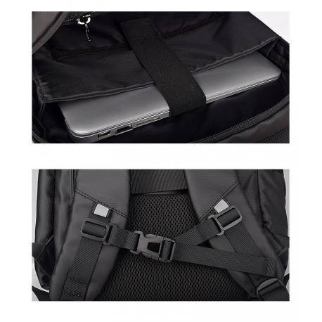 SPONGE MiniMu All Black Backpack 15.4inch Black - 8