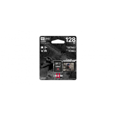 GOODRAM Memory Card IRDM 128GB UHS I U3 A2 + Adapter