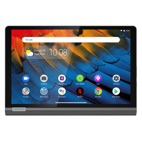 Lenovo Yoga Smart Tab ZA53 - Tablet - Android 9.0 (Pie) - 64 GB eMMC - 10.1" IPS (1920 x 1200) - microSD slot - 4G - LTE - iron grey - 0
