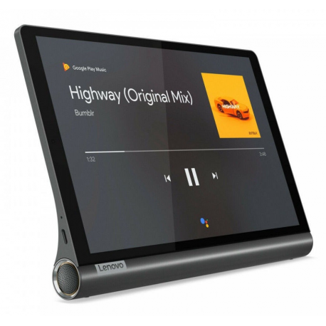 Lenovo Yoga Smart Tab ZA53 - Tablet - Android 9.0 (Pie) - 64 GB eMMC - 10.1" IPS (1920 x 1200) - microSD slot - 4G - LTE - iron grey - 1