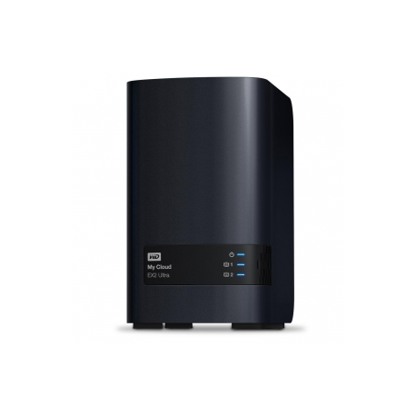Western Digital WD My Cloud EX2 Ultra NAS 4TB personal cloud stor. incl WD RED Drives 2-bay Dual Gigabit Ethernet 1.3GHz CPU DNL