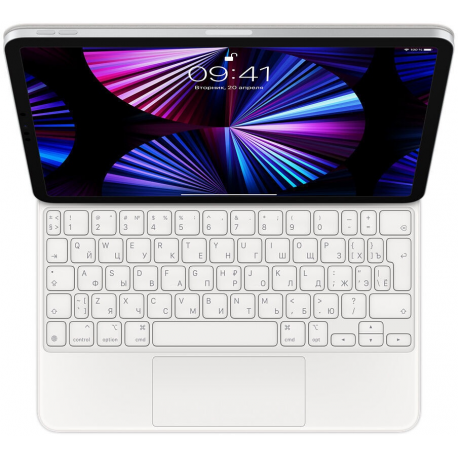 Magic Keyboard for iPad Air (4th generation) | 11-inch iPad Pro (all gen) - RUS White