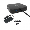 i-Tec - Docking station - USB-C 3.1 Gen 2  /  Thunderbolt 3 - HDMI, DP - GigE - 112 Watt - with i-Tec Universal Charger 112 W - Europe
