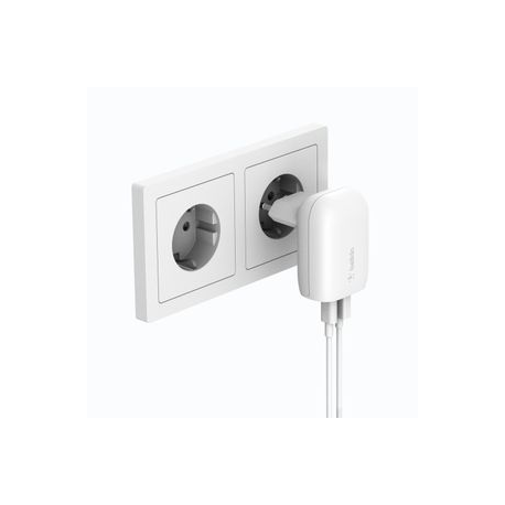 Belkin BOOST CHARGE - Power adapter - 37 Watt - PD 3.0 - 2 output connectors (USB, USB-C) - 4
