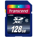 Transcend Premium - Flash memory card - 128 GB - Class 10 - SDXC