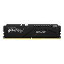Kingston FURY Beast - DDR5 - kit - 32 GB: 2 x 16 GB - DIMM 288-pin - 5600 MHz  /  PC5-44800 - CL40 - 1.25 V - unbuffered - on-die ECC - black