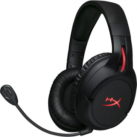 HyperX Cloud Flight - Headset - full size - 2.4 GHz - wireless - black, red - for Sony PlayStation 4, Sony PlayStation 5 - 0