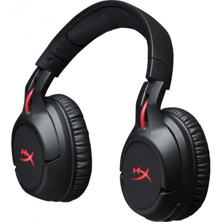 HyperX Cloud Flight - Headset - full size - 2.4 GHz - wireless - black, red - for Sony PlayStation 4, Sony PlayStation 5 - 4