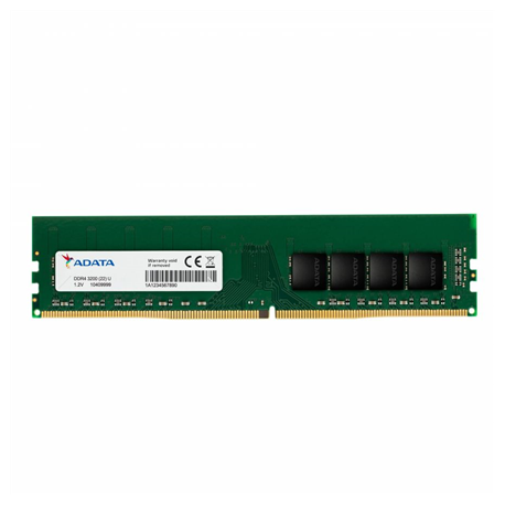 ADATA Premier Series - DDR4 - module - 8 GB - DIMM 288-pin - 3200 MHz  /  PC4-25600 - CL22 - 1.2 V - unbuffered - non-ECC - 0