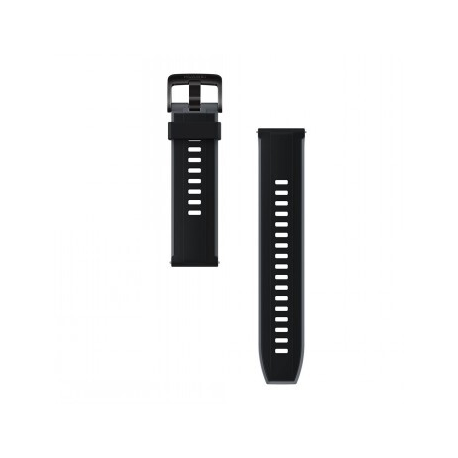 Huawei Watch GT (46mm)/Watch 3 EasyFit Fluoroelastomer Strap (Black) Huawei