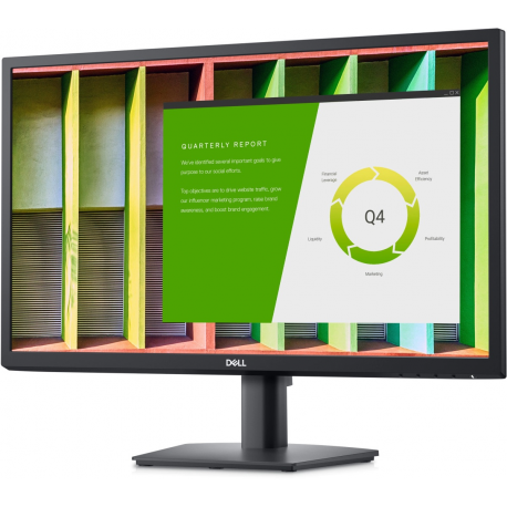 Dell E2422H - LED monitor - 24" (23.8" viewable) - 1920 x 1080 Full HD (1080p) @ 60 Hz - IPS - 250 cd / m² - 1000:1 - 5 ms - VGA, DisplayPort - with 3 years Advanced Exchange Service and Limited Hardware Warranty - 1