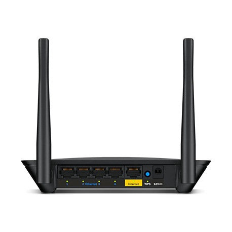 Linksys E2500V4 wireless router Dual-band (2.4 GHz / 5 GHz) Fast Ethernet Black E2500V4, Wi-Fi 4 (802.11n), Dual-band (2.4 GHz /