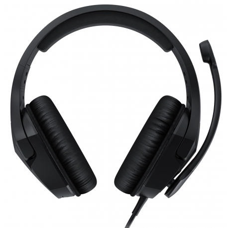 HyperX Cloud Stinger - Gaming - headset - full size - wired - 3.5 mm jack - black, red - 3