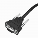 Honeywell - Serial cable - DB-9 (M) to DB-9 (M) - 3.3 m - coiled - black