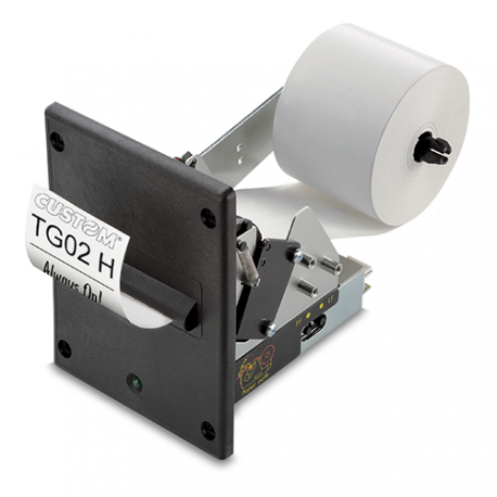 Custom TG02H - Receipt printer - direct thermal - Roll (5.7 cm) - 203 dpi - up to 80 mm / sec - USB, RS232 - cutter - 0