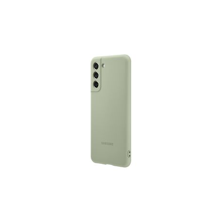 SAMSUNG S21 FE Silicone Cover Olive Green