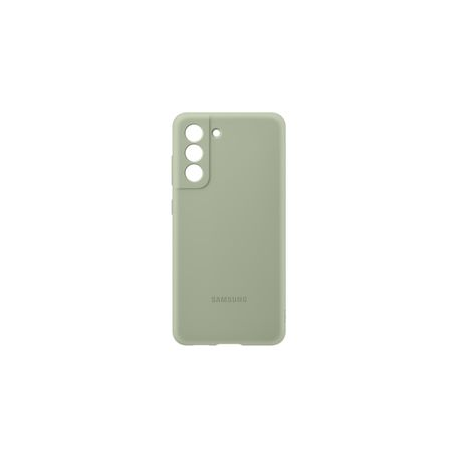 SAMSUNG S21 FE Silicone Cover Olive Green