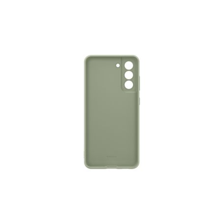 SAMSUNG S21 FE Silicone Cover Olive Green