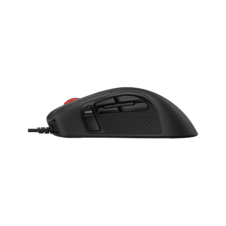 HyperX Pulsefire Raid Gaming - Mouse - ergonomic - 11 buttons - wired - USB 2.0 - black - for Victus by HP Laptop 15, 16; Laptop 14, 15, 17; Pavilion x360 Laptop; Pro 290 G9 - 0