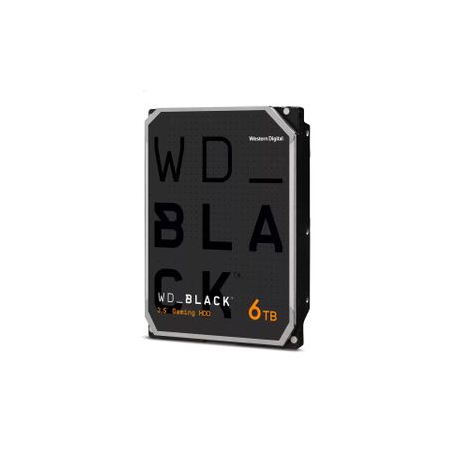 WD_BLACK WD6004FZWX - Hard drive - 6 TB - internal - 3.5" - SATA 6Gb / s - 7200 rpm - buffer: 128 MB - 0