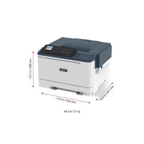 Xerox C310 A4 colour printer 33ppm. Duplex, network, wifi, USB, 250 sheet paper tray