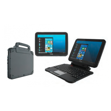 Zebra ET85 - Rugged - tablet - Intel Core i5 1130G7 / 1.8 GHz - Win 10 Pro 64-bit - Iris Xe Graphics - 16 GB RAM - 512 GB SSD - 12" touchscreen 2160 x 1440 (QHD) - NFC, Wi-Fi 6E - 5G NR - 1
