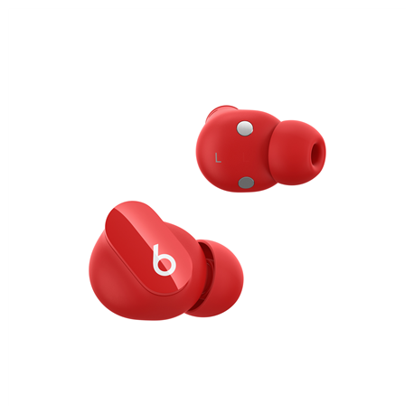 Beats Studio Buds - True wireless earphones with mic - in-ear - Bluetooth - active noise cancelling - Beats Red - for 10.2-inch iPad; 10.5-inch iPad Air; 10.9-inch iPad Air; iPhone 11, 12, SE; TV HD - 0