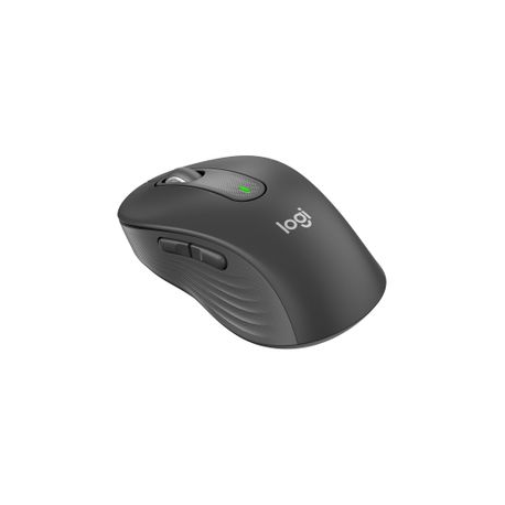 Logitech Signature M650 - Mouse - optical - 5 buttons - wireless - Bluetooth, 2.4 GHz - Logitech Logi Bolt USB receiver - graphite - 5