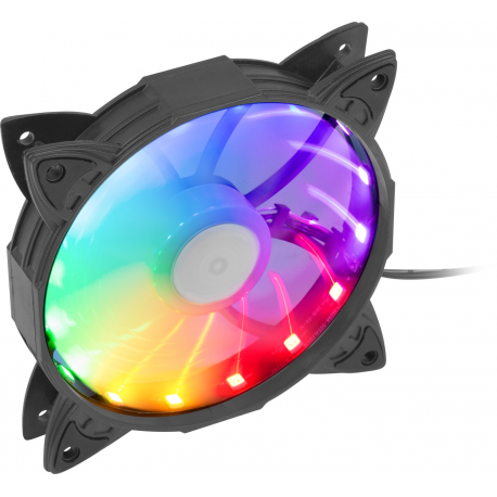 NATEC Genesis case/psu fan hydrion 130 rainbow LED 120mm