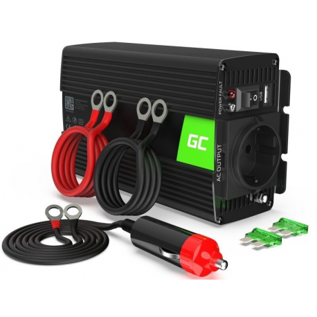 GREEN CELL Car Power Inverter Converter 12V to 230V 500W/1000W
