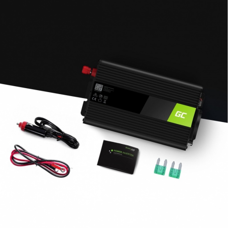 GREEN CELL Car Power Inverter Converter 12V to 230V 500W/1000W