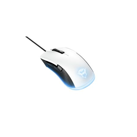 Trust Gaming GXT 922W YBAR - Mouse - right-handed - optical - 6 buttons - wired - USB 2.0 - white - 3