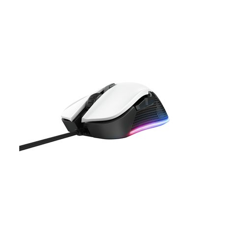 Trust Gaming GXT 922W YBAR - Mouse - right-handed - optical - 6 buttons - wired - USB 2.0 - white - 4
