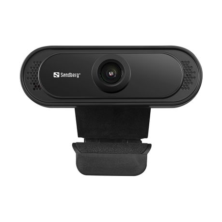 Sandberg Saver - Webcam - colour - 2 MP - 1920 x 1080 - 1080p - audio - USB 2.0 - 1